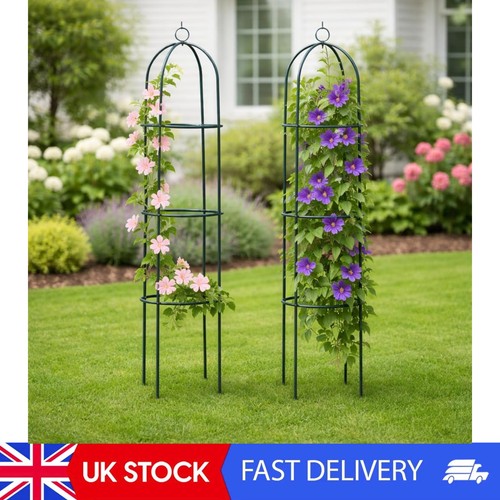 Garden obelisk large green - obelisk, 2m