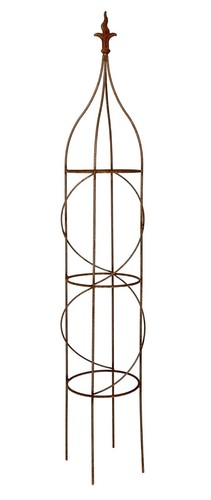 Metal obelisk climbing plant - metal,