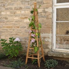1.5m Wooden Garden Obelisk