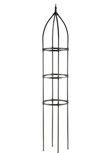 Garden metal obelisk - metal,