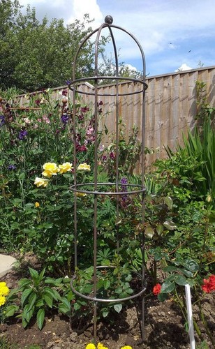 Garden obelisk 10mm oxidising - obelisk,