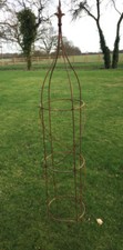 Metal Rust Garden Obelisk