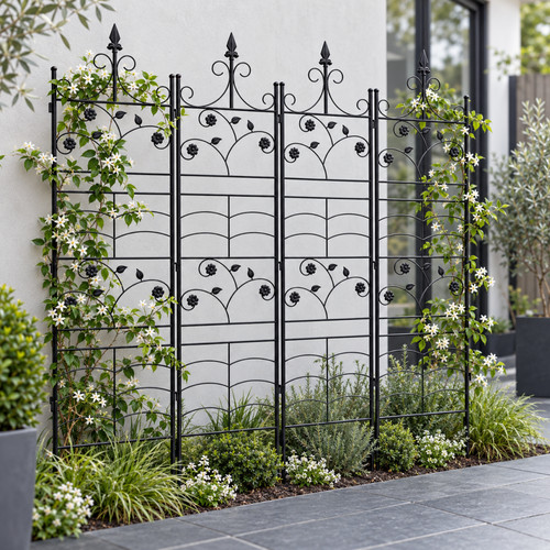 Outdoor garden trellis - 4x,