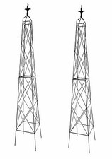 Garden Metal Obelisks Extra