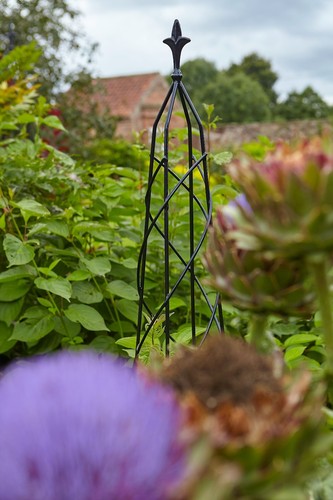 Garden obelisk climbing metal - garden,