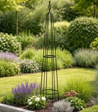 Metal Garden Obelisk Large