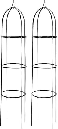 Large green metal garden - 2x, 2m