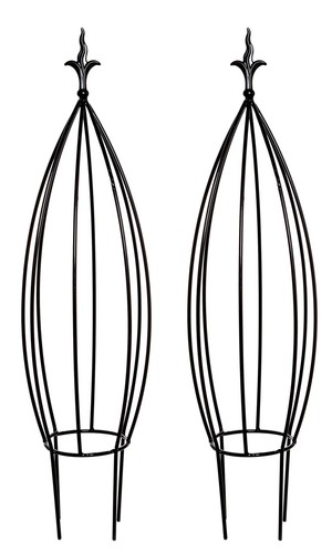 Tall burdale garden obelisks - burdale,